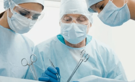 Chirurgie pour l'ostéochondose cervicale